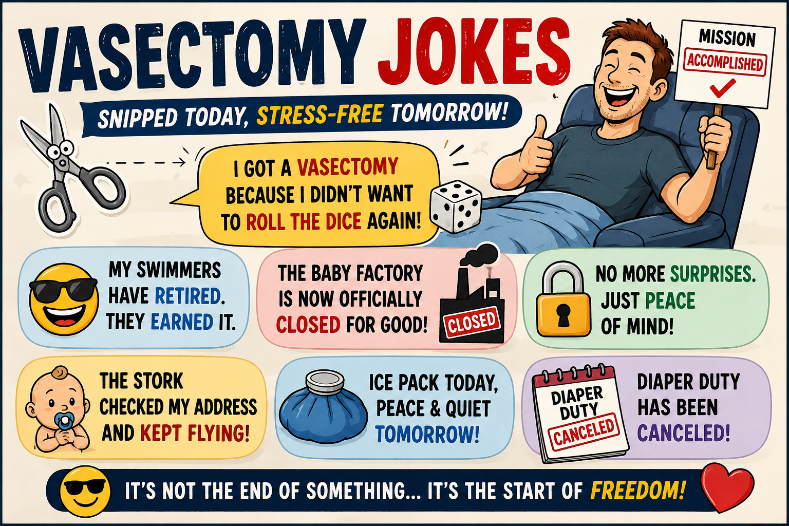 vasectomy jokes