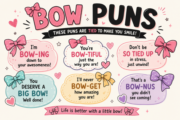 bow puns