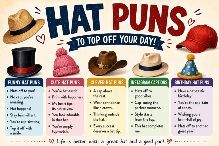 hat puns