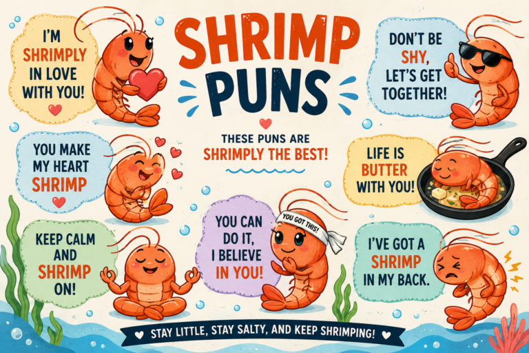 shrimp puns