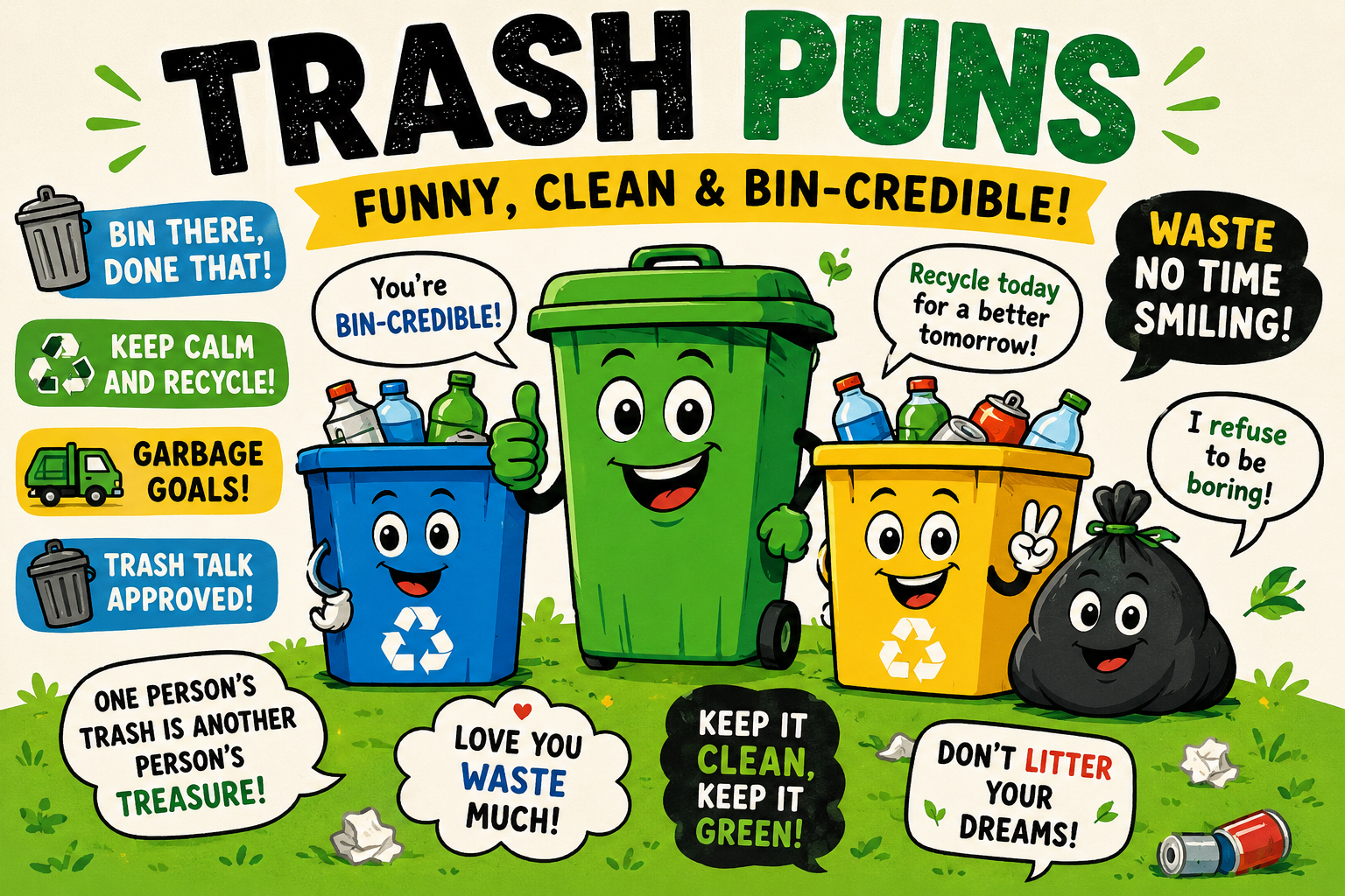 Trash Puns