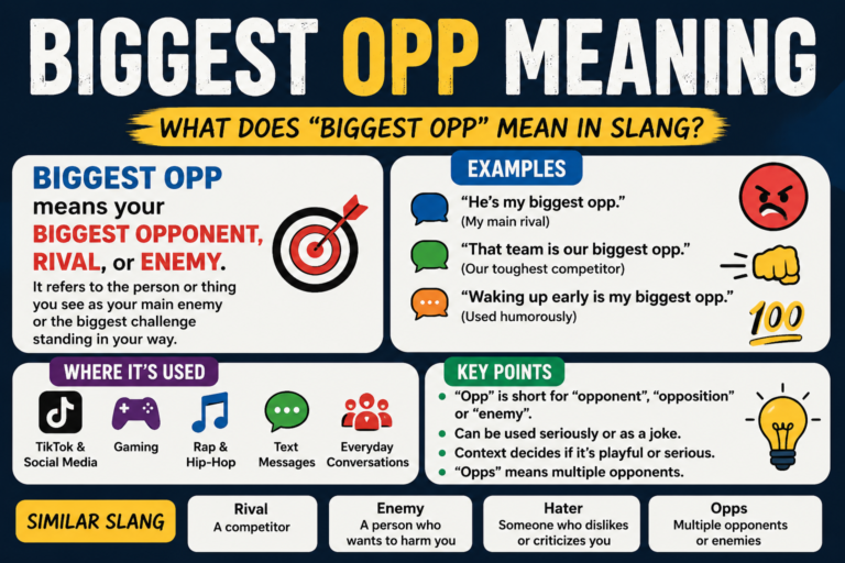 biggest opp