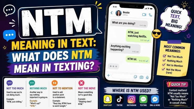 NTM meaning